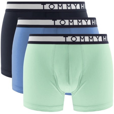 Product Image for Tommy Hilfiger Underwear 3 Pack Boxer Trunks Blue