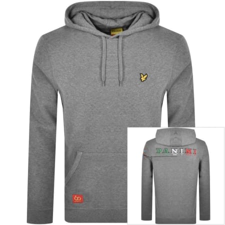 Product Image for Lyle And Scott X Panini Hoodie Grey