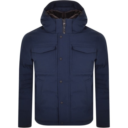 Product Image for Tommy Hilfiger Rockie Utility Bomber Jacket Navy