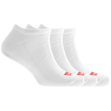 Product Image for Levis 168SF Low Cut 3 Pack Socks White