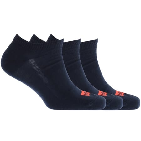 Product Image for Levis 168SF Low Cut 3 Pack Socks Navy