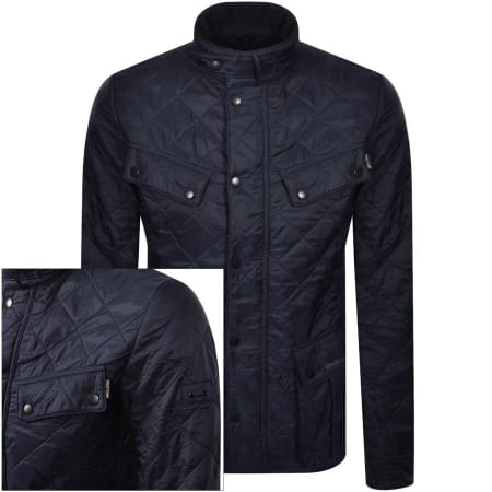 Product Image for Barbour International Ariel Quilted Jacket Navy