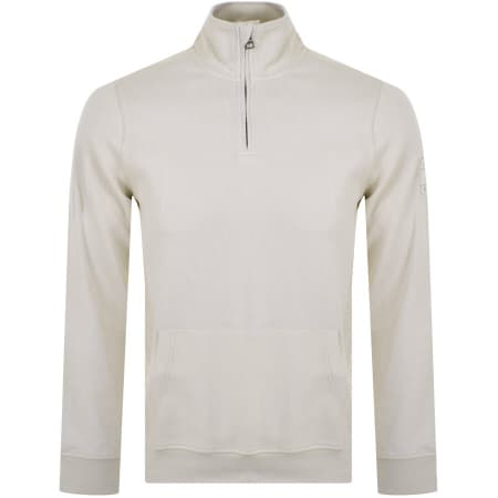 Product Image for Tommy Hilfiger Herringbone Sweatshirt White