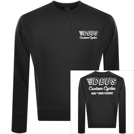 Product Image for Deus Ex Machina Pillar Sweatshirt Black