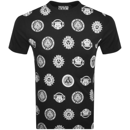 Product Image for Versace Jeans Couture Logo T Shirt Black