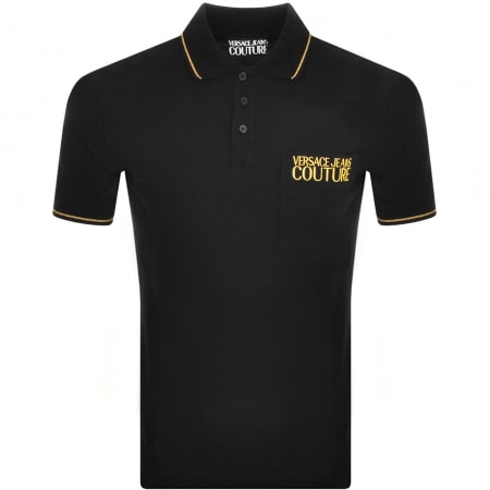 Product Image for Versace Jeans Couture Polo T Shirt Black