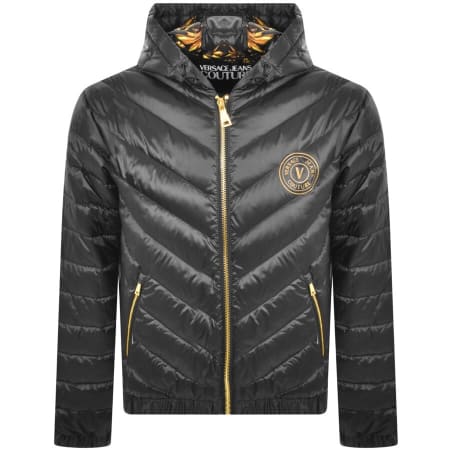 Product Image for Versace Jeans Couture Hooded Jacket Black