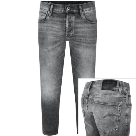 Product Image for G Star Raw 3301 Straight Tapered Jeans Grey