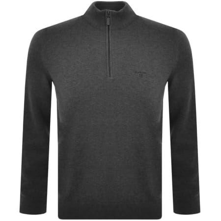 Product Image for Barbour Avoch Half Zip Knitted Jumper Grey