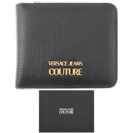 Product Image for Versace Jeans Couture Textured Wallet Black