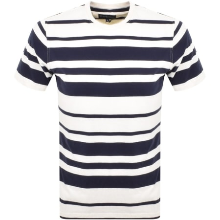 Product Image for Barbour Davit Stripe T Shirt White