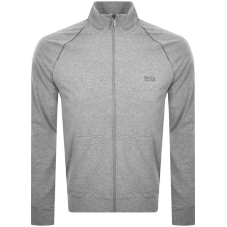 Product Image for BOSS Bodywear Full Zip Sweatshirt Grey