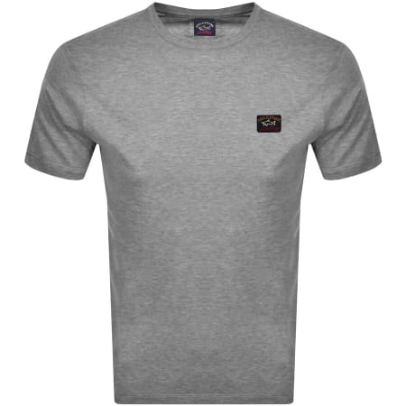 Product Image for Paul And Shark Short Sleeved Logo T Shirt Grey