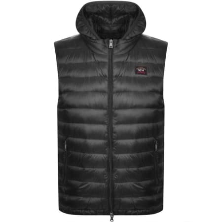 Product Image for Paul And Shark Padded Hooded Gilet Black