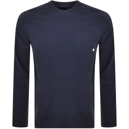 Product Image for Farah Vintage Weymouth Long Sleeve T Shirt Navy