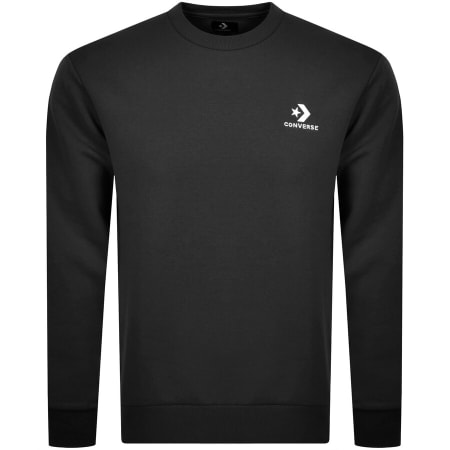 Product Image for Converse Star Chevron Logo Sweatshirt Black