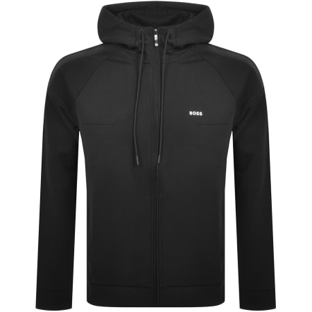 Product Image for BOSS Saggy 1 Full Zip Hoodie Black