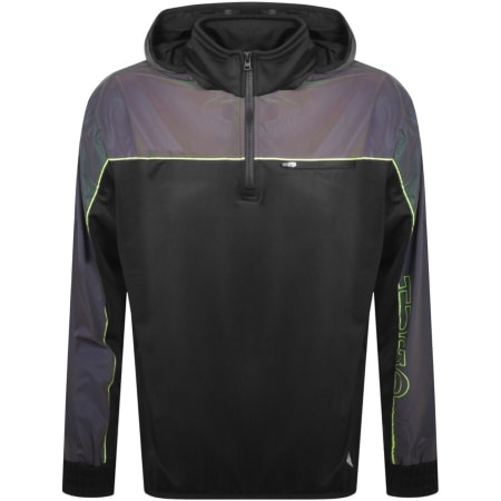 Product Image for HUGO Active Diron X Hoodie Black