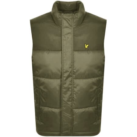 Product Image for Lyle And Scott Wadded Gilet Jacket Green