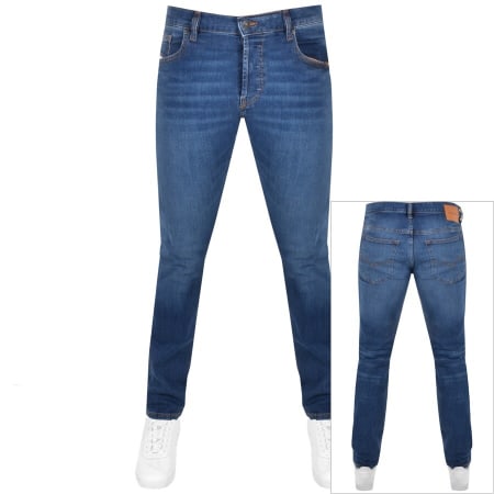 Product Image for Diesel D Mihtry Straight Fit Jeans Mid Wash Blue