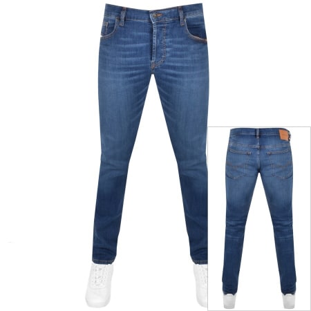 Product Image for Diesel D Luster Slim Fit Jeans Mid Wash Blue