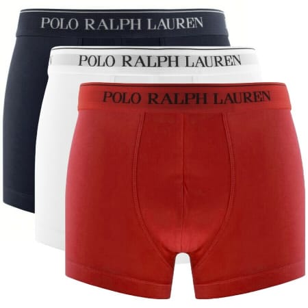 Product Image for Ralph Lauren Underwear 3 Pack Boxer Shorts Red