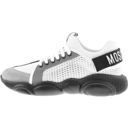 Product Image for Moschino Logo Trainers White