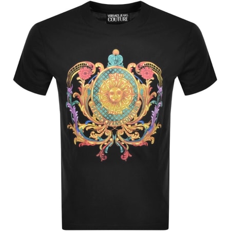 Product Image for Versace Jeans Couture Logo T Shirt Black