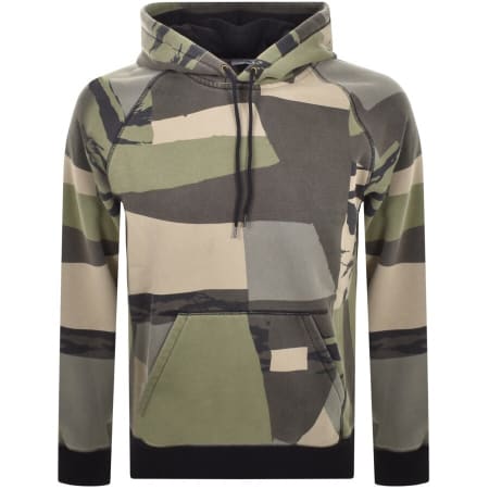 Product Image for Carhartt WIP Logo Hoodie Green