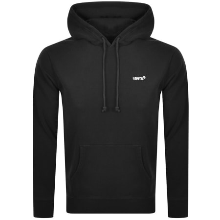 Product Image for Levis Red Tab Logo Hoodie Black