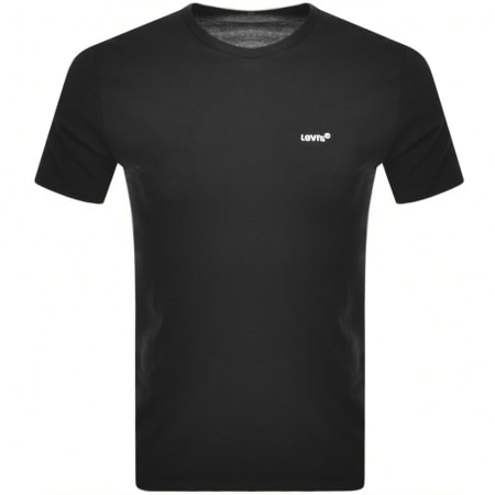 Product Image for Levis Logo Crew Neck T Shirt Black