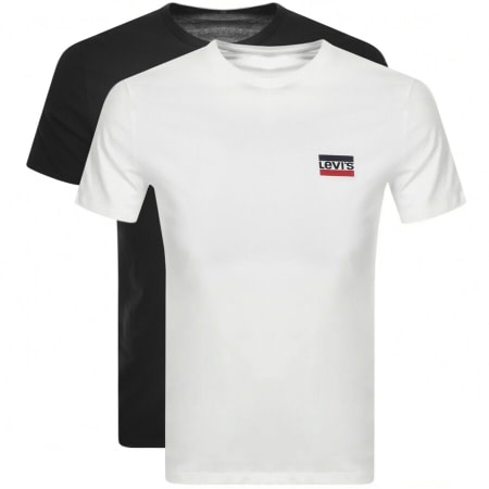 Product Image for Levis Original Double Pack Crew Neck T Shirt