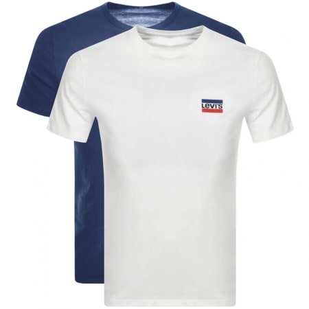 Product Image for Levis Original Double Pack Crew Neck T Shirt