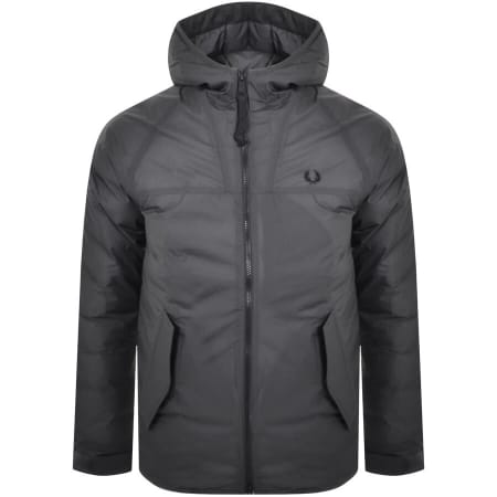 Product Image for Fred Perry Full Zip Padded Jacket Grey
