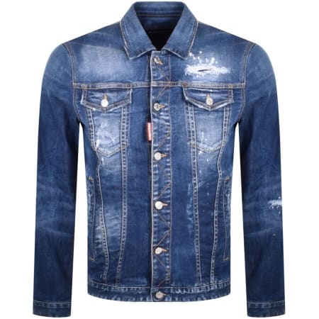 Product Image for DSQUARED2 Dan Denim Jacket Blue