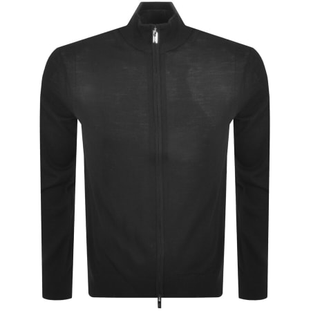 Product Image for Emporio Armani Wool Knit Cardigan Black