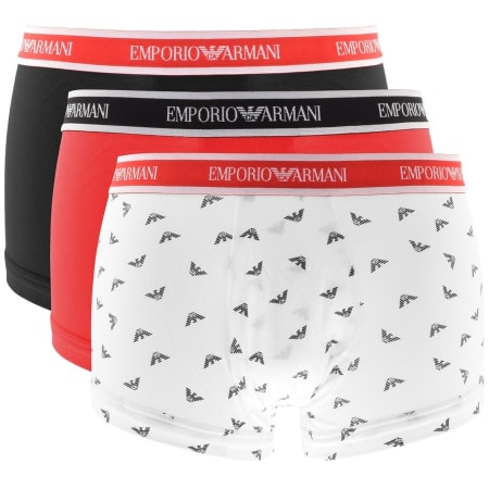 Product Image for Emporio Armani Underwear 3 Pack Boxer Trunks