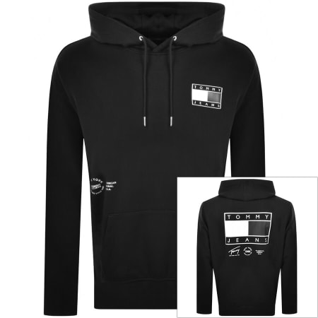 Product Image for Tommy Jeans Metallic Hoodie Black