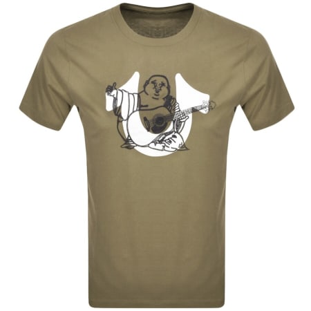 Product Image for True Religion Buddah Logo T Shirt Green