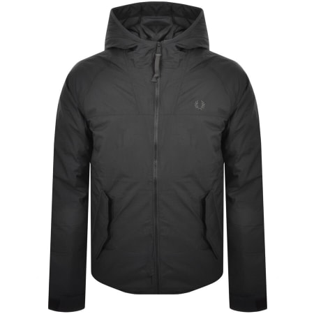 Product Image for Fred Perry Full Zip Padded Jacket Black