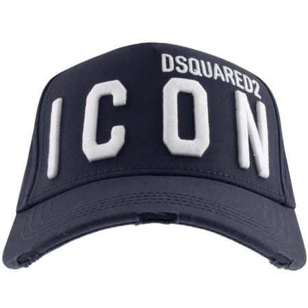 Product Image for DSQUARED2 Logo Baseball Cap Navy