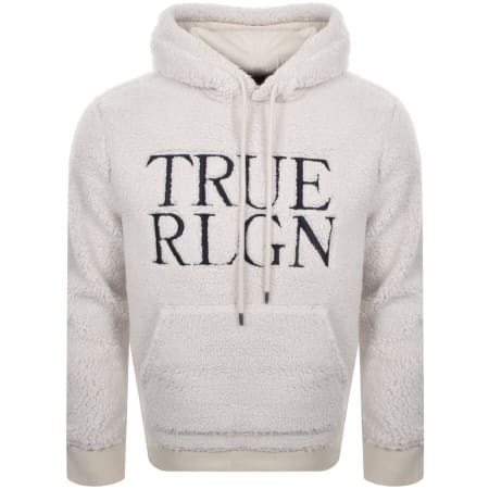 Product Image for True Religion Sherpa Pullover Hoodie Cream