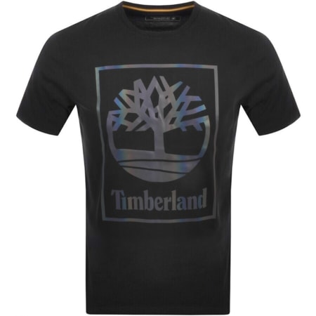 Product Image for Timberland Sky Logo T Shirt Black