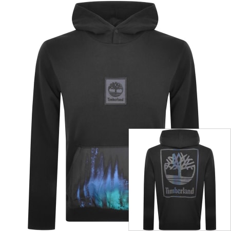 Product Image for Timberland Sky Logo Hoodie Black