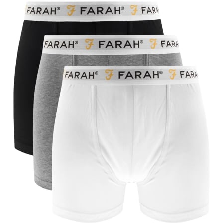 Product Image for Farah Vintage Pullsy 3 Pack Boxer Shorts White