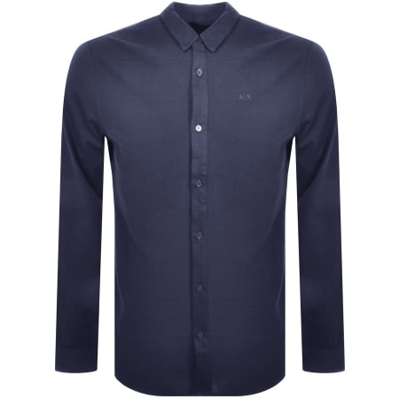 armani exchange formal shirts