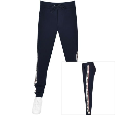 Product Image for Moschino Logo Jogging Bottoms Navy