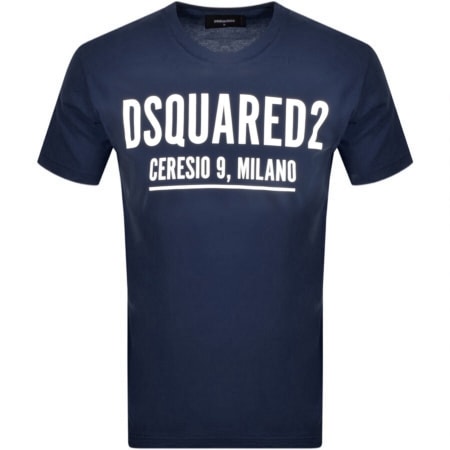 Product Image for DSQUARED2 Ceresio 9 T Shirt Navy
