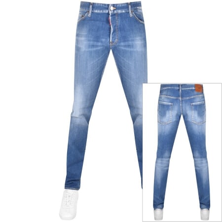 Product Image for DSQUARED2 Light Wash Jeans Blue