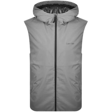 Product Image for Calvin Klein Full Zip Lightweight Gilet Grey